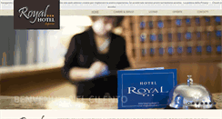 Desktop Screenshot of hotelroyalsapri.it